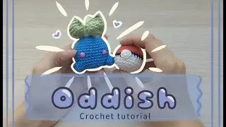 Crochet with me: Oddish (Free amigurumi pattern)