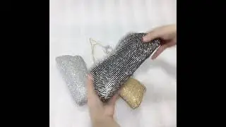 CB280 : Classic full diamond Evening Clutch Purses ( 3 Colors )