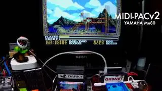 Wanderers from YS 3 MSX - Comparison - PsSG(YM2149 ) vs MIDIPAC v2 (Yamaha Mu80)
