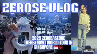 [4K] [zerose vlog] ZEROBASEONE HERE&NOW TOUR IN SINGAPORE 🇸🇬 #ZB1 #zb1insg #kpop #sunghanbin #성한빈
