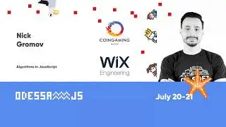 Nick Gromov, Algorithms in JavaScript [RU]