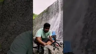 HIDDEN WATERFALL IN NAVI MUMBAI #ytshorts #youtubeshorts