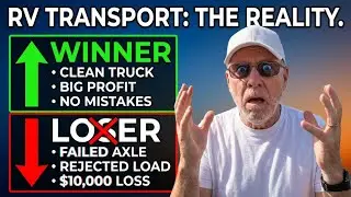 The Difference Between a WINNER and a LOSER at RV Transport ￼