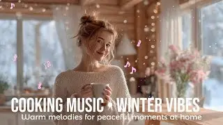 ☕ COOKING MUSIC WINTER MAGICWarm Cozy Sounds for Peaceful Home Cooking