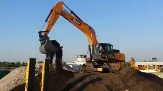 SANY SY 235 C in Aktion bei Fa. Bauer