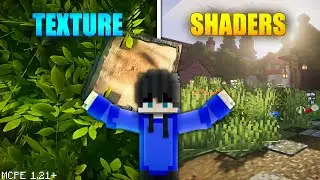 New Shaders And Texture Pack For MCPE 1.21+ 😍 | Best (SHADERS & TEXTURE) Minecraft PE !!