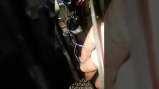 bmw 3 wire clutch bypass hack.  no need to press clutch to start after this.  5 speed swap
