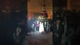 Grand Entrance for the Anniversary Couple | Bloom Event Organizer | #shorts #weddinganniversary