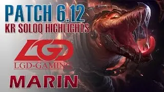 LGD MaRin - Renekton Top Lane - KR LOL Master 475LP Highlights