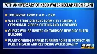 70th anniversary of Kalamazoo water reclamation plant