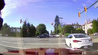 Driving Around Coquitlam, British Columbia Canada