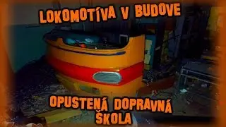 Opustená Lokomotíva v Budove 🚂 Bratislava 🚆 Ivan Donoval 🚂 Urbex Dokument