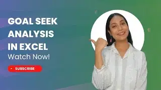 Goal Seek Analysis in Excel | Microsoft Excel For Beginners | Meritshot Tutorials