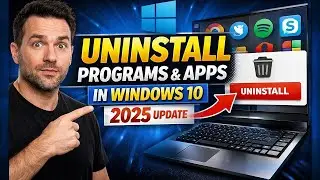 How To Uninstall Programs & Apps In Windows 10 in 2025
