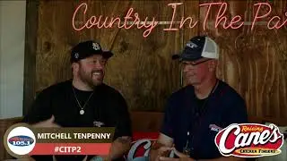 Mitchell Tenpenny Interview at Country in the Park 2!
