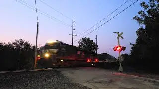 NS C6M's #4054 & #4798 lead this westbound Intermodal Train @ Millbury | 8/3/25 | 