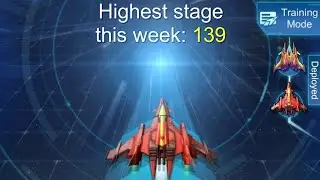 Star Force Endless Challenge Levels 123- 139: Golden Starfighter,  Sakura  High-speed Starfighter