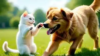 Cortton ||Animal Friendships || Useful Animals || Cat Dog Rabbit 🐰 and Moise Friendships||