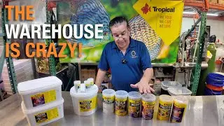 Receiving and Unboxing Thousands of Dollars of Tropical Fish Food