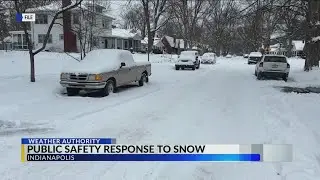 A look at Indy's public safety response to snow