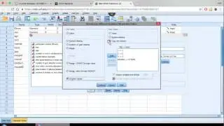 Recoding Quantitative and Categorical Variables in SPSS