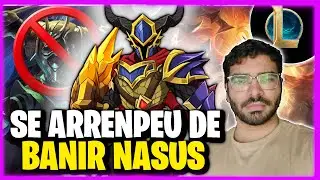 BANIU MEU NASUS, MAS NÃO SABIA O QUE ESTAVA POR VIR...| League of Legends | PANTHEON VS VLADIMIR