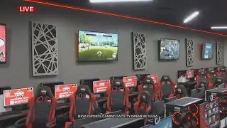 Watch: New Esports Gaming Facility Opens In Tulsa