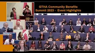 GTHA Community Benefits Summit 2023 - Event Highlights