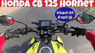 2026 Honda CB 125 Hornet Real Life Ride Review 🥵 Better Than Xtreme 125r 🤔 Seat Gear Engine Review 