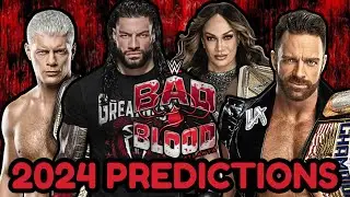 My WWE Bad Blood 2024 EARLY Predictions & Results!