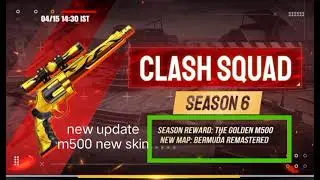 new update new golden m500 gun skin