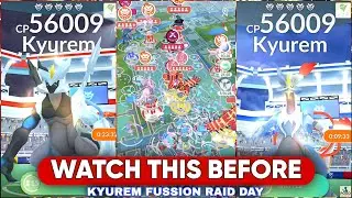 Watch This Before Playing Kyurem Fusion Raid Day | Best Locations To Play | Raid Timings