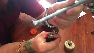 DIY skateboard Bearing Cleaner System- The Happy Skateboarder -  How to - Cheap and works great