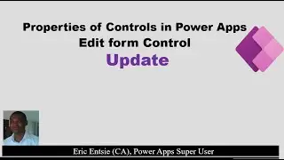 Power Apps  Card Control - Update Property