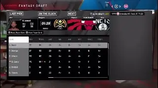 NBA 2K20 Franchise Fantasy Draft Online with Friends!!! NBA 2k20 MyLeague ep 1!!