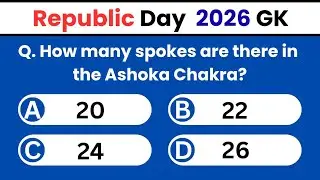 Republic Day 2026 | Republic Day Quiz in English | Republic Day GK Questions and Answers |