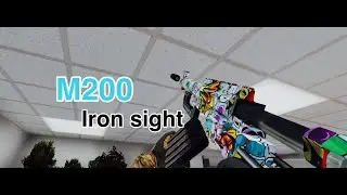 Iron Sight M200 Nuke | Bullet Force Mobile