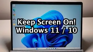 Как увеличить время работы экрана в Windows 11 или 10
