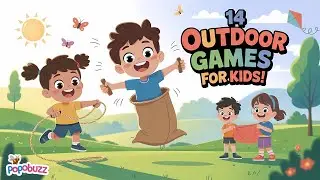 Outdoor Games for Kids! 🏃&zwj;♀️ 14 Fun Ways to Move & Play!
