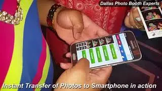 DFW photo booth rental - Download your photobooth pics without internet