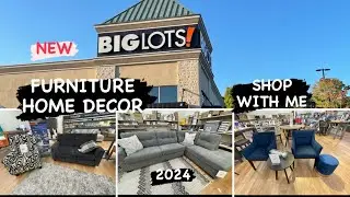 BIG LOTS *NEW* FURNITURE HOME DECOR | SOFA SETS DINING TABLE ARMCHAIRS | SHOP WITH ME 2024