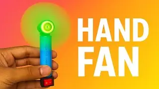 How To Make A  Mini Hand Fan