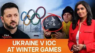 Ukraine V IOC: Drama Over Tribute For Dead Athletes At 2026 Olympics |First Sports With Rupha Ramani