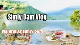 Simly Dam Vlog/ Fishing At Simly Dam #villagevlog #fishing #simlydam #karore #nature #viralvideo 