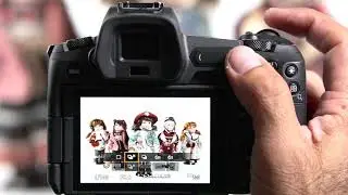 CANON EOS R Touch screen