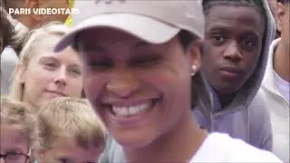 Allison Pineau ( Championne Olympique Handball ) lors de la F&ecirc;te du Sport @ Paris 14 septembre 2025