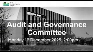 Audit and Governance Committee - 1st December 2025