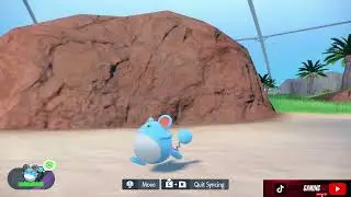 Synchro Marill Pok&eacute;mon Violet The Indigo Disk DLC