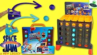 SPACE JAM A NEW LEGACY Connect 4 Shots game
