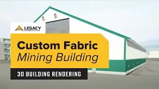 Design Your Dream! 3D Rendering of a Fabric Mining Building